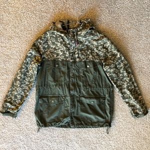 Nike | Camo/Army Green Jacket [Large]